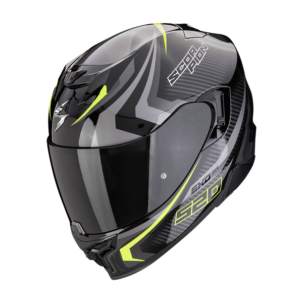 scorpion exo 500 west neon helmet Helmet SCORPION EXO-520 EVO Air Terra black silver neon yellow – all4moto