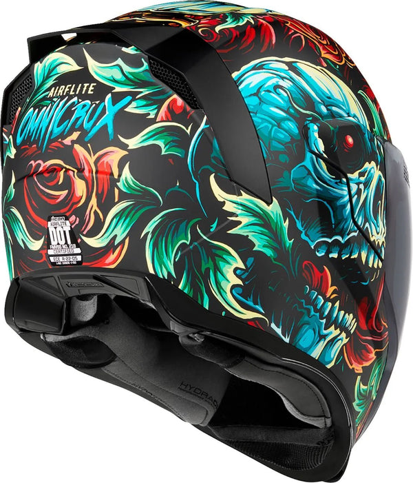 allintitle best motorcycle helmet Helmet ICON Airflite Omnicrux MIPS Black – all4moto