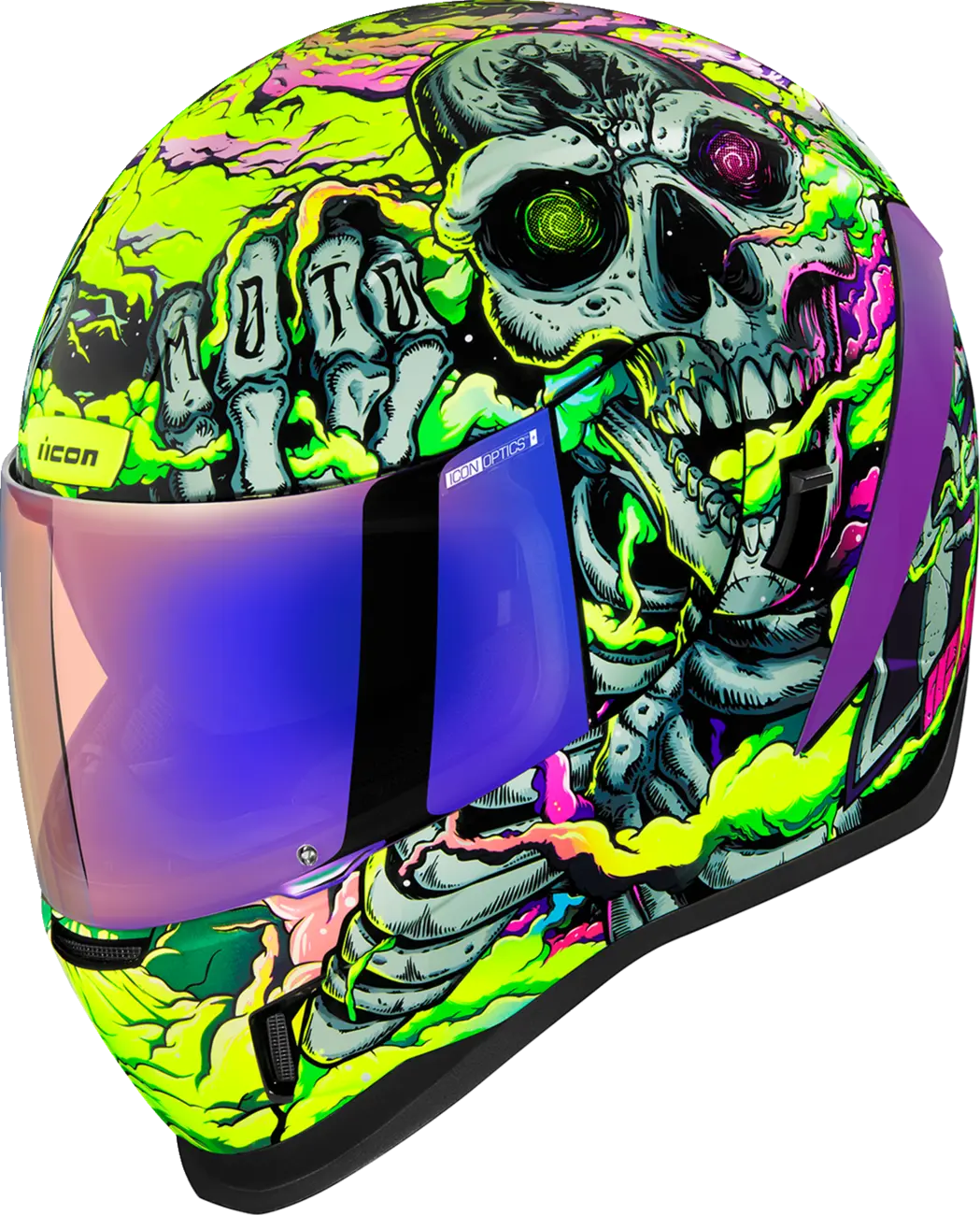 icon airform parahuman helmet Helmet ICON Airform Hippy Dippy – all4moto