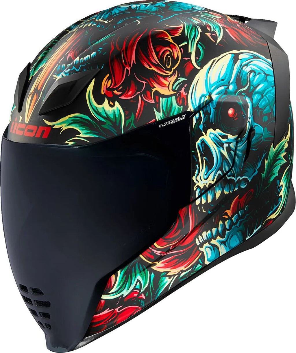 Helmet ICON Airflite Omnicrux MIPS Black – all4moto