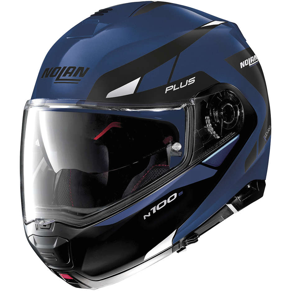 nolan blue helmet Helmet NOLAN N100-5 Plus Milestone Cayman 56 Blue – all4moto
